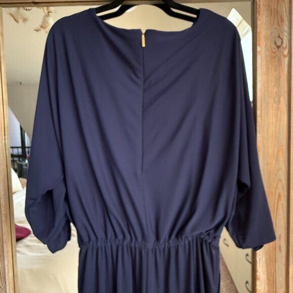Lauren Ralph Lauren Split Sleeve Navy Jumpsuit  - Picture 8 of 11